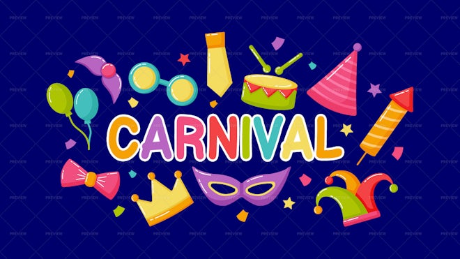 carnival poster background