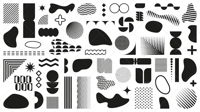 23 Sci-Fi Vector Shapes - Graphics