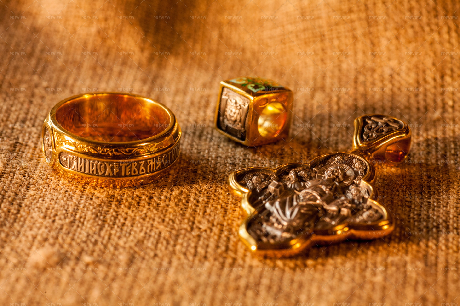 Christian Wedding Rings Gold - Temu
