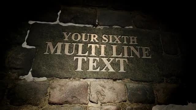 Text On Stones: Motion Graphics Templates