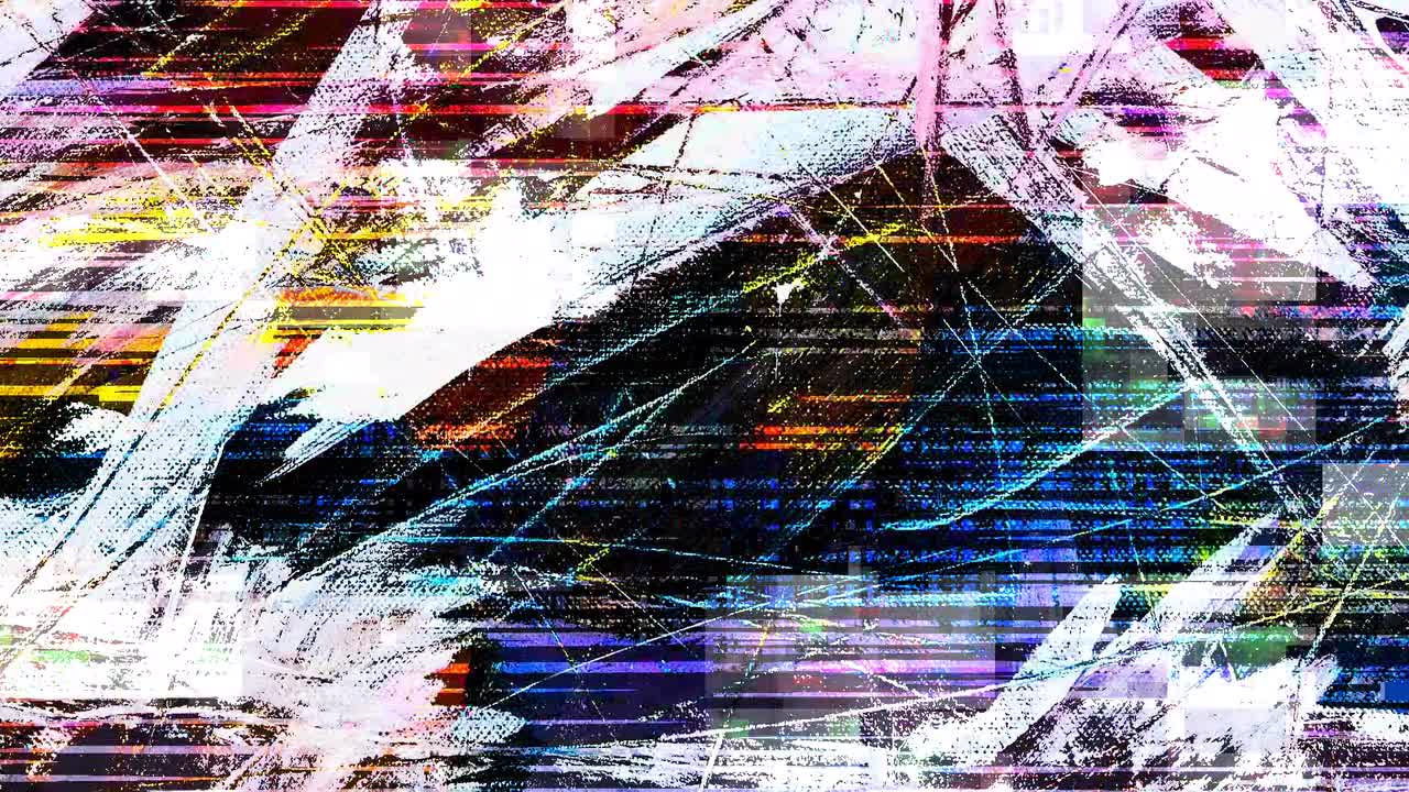 MultiColor Glitch Stock Motion Graphics Motion Array