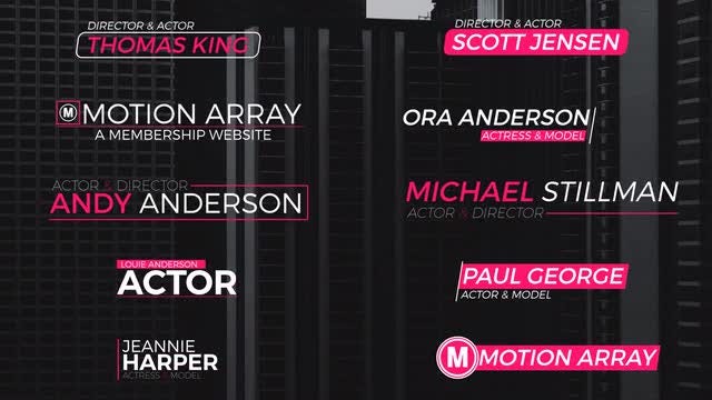 10 Minimal Titles: After Effects Templates