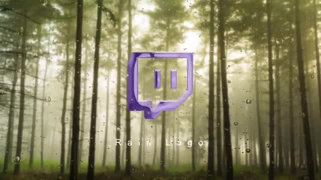 Rain Logo: After Effects Templates