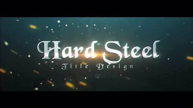 Hard Steel: After Effects Templates