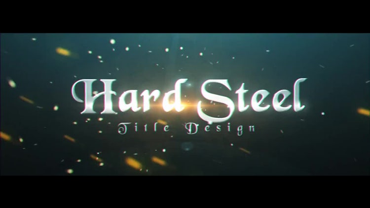 Hard Steel: After Effects Templates
