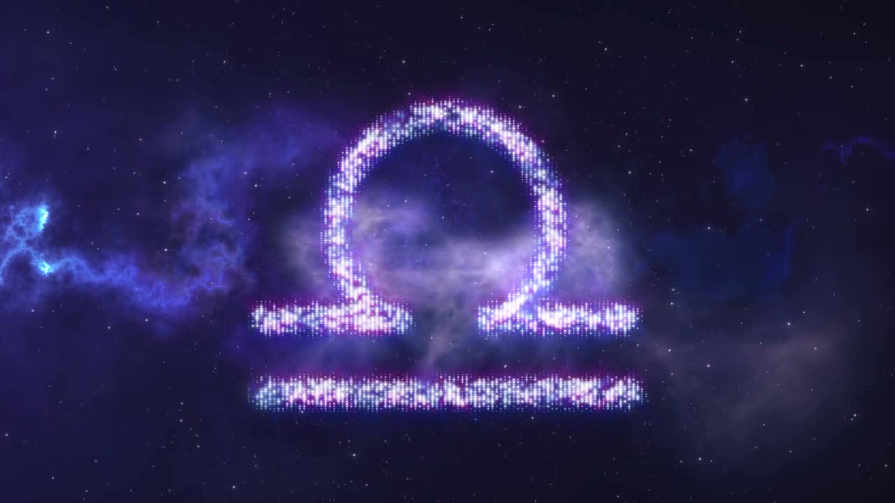 Zodiac Sign Libra - Stock Motion Graphics | Motion Array