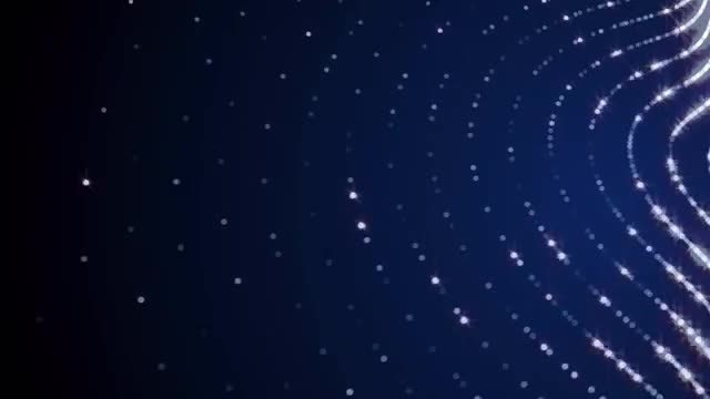 Sparkle Particle Waves: Stock Motion Graphics