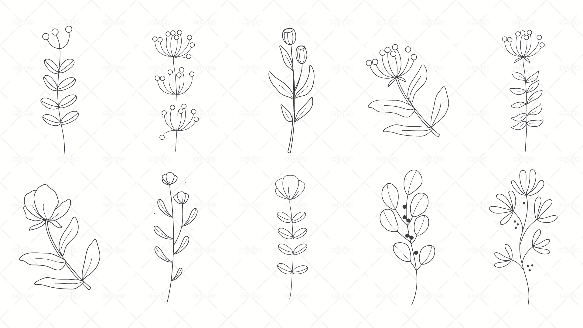 5 Simple Aesthetic, aesthetic flower drawing HD phone wallpaper | Pxfuel