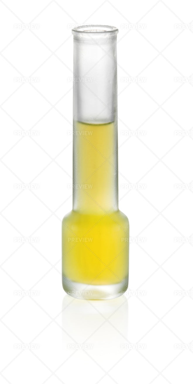 limoncello glass liqueur Stock Photo