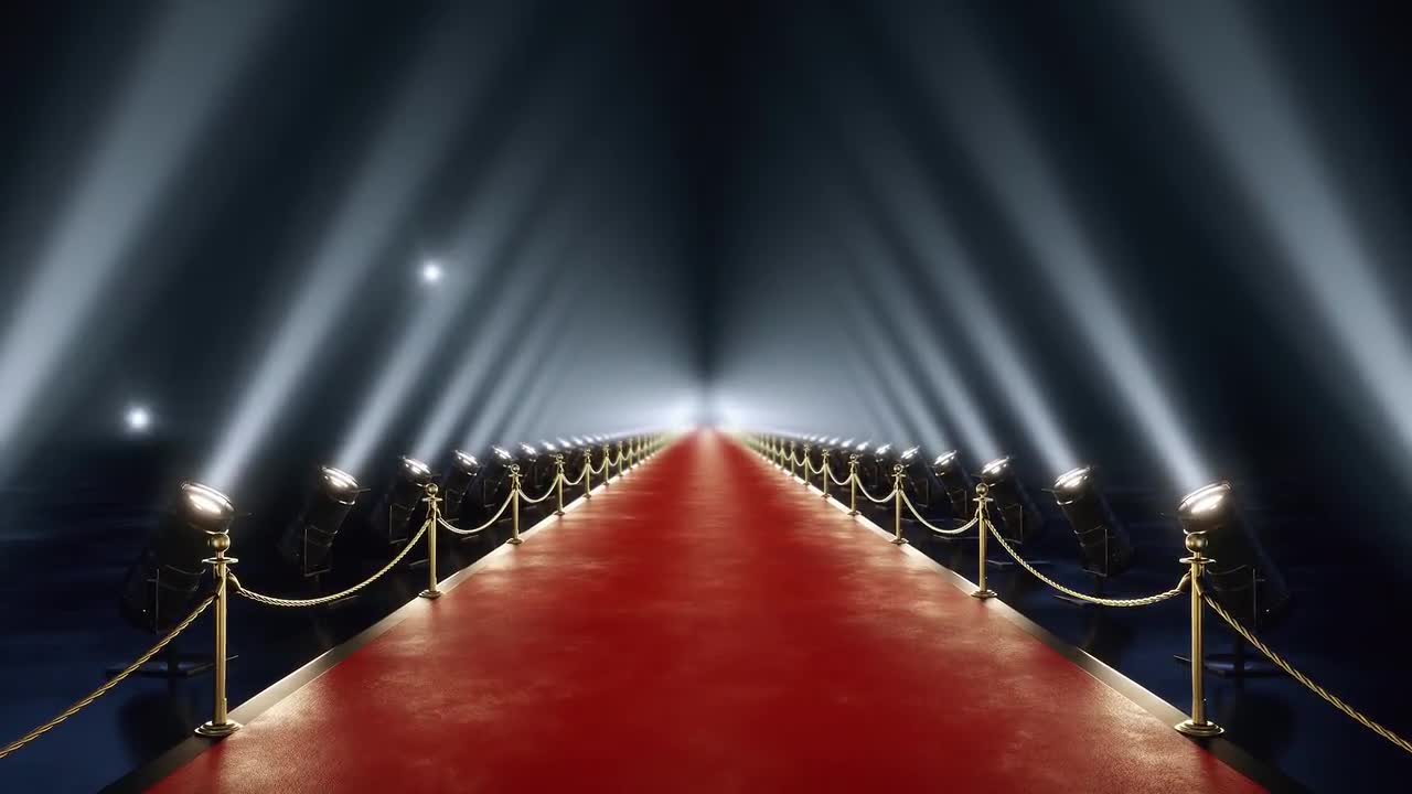 Loop Red Carpet Animation Stock Motion Graphics Motion Array