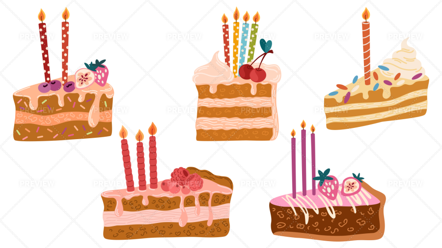 Best 4th Anniversary Sweet Cake with Candles and Stunning Fireworks —  Download on Funimada.com