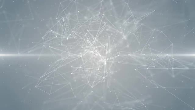 White Plexus Background Loop: Stock Motion Graphics