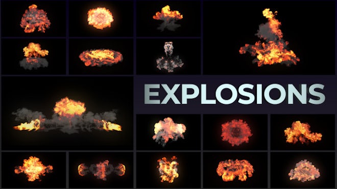 Fire Explosion Texture