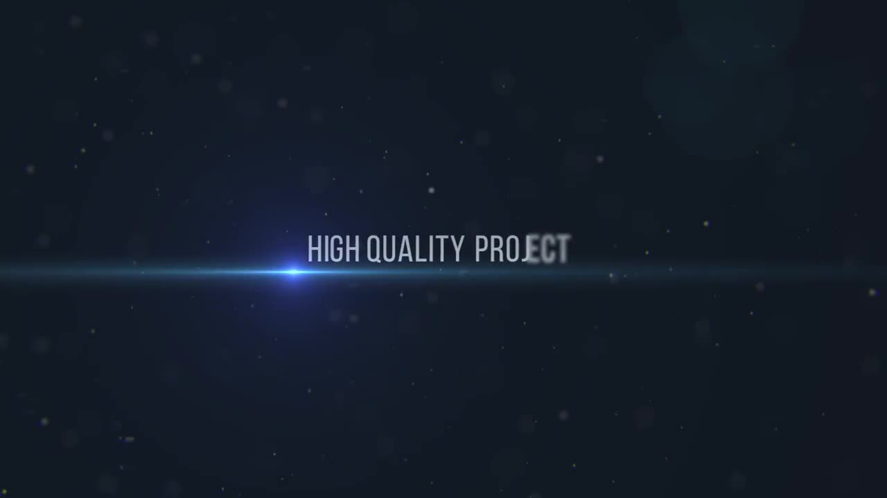 Shining Flare Titles After Effects Templates Motion Array
