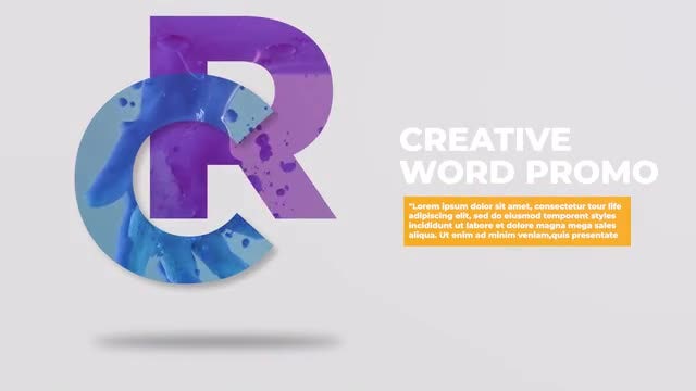 Big Word Opener: Premiere Pro Templates