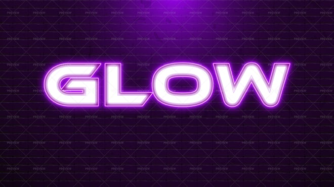 glowing text effect after effects free download