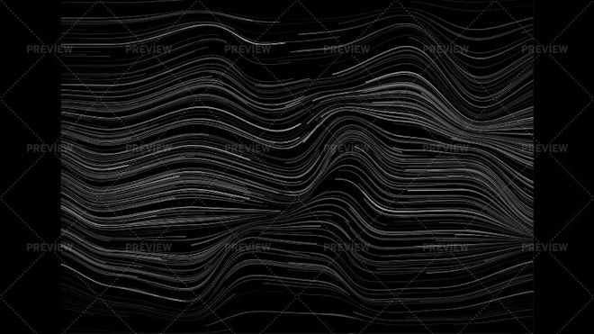 Grey Outline Topographic Contour Map - Graphics