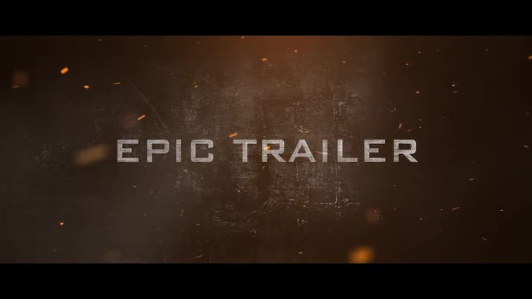 Epic Trailer: Premiere Pro Templates