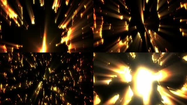 Bright Light Piercing Through Pack: Stock Motion Graphics