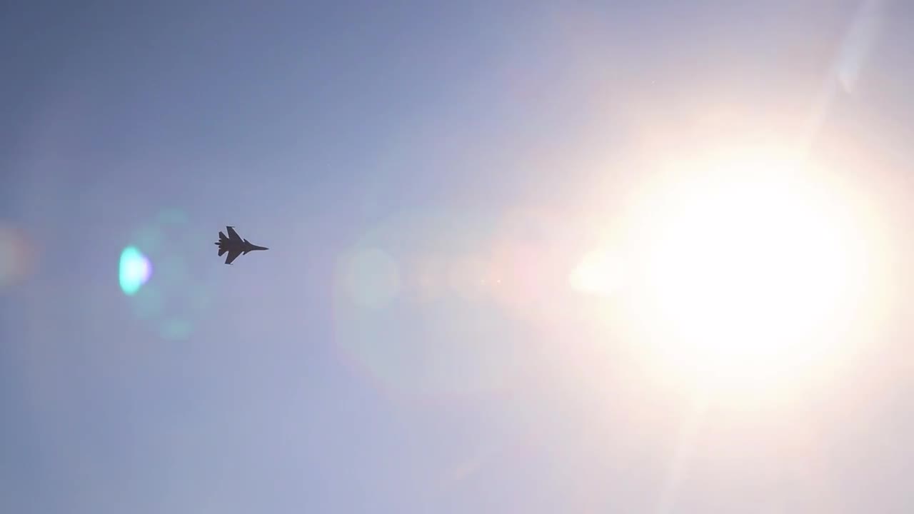 Fighter Jet In Sky Stock Video Motion Array