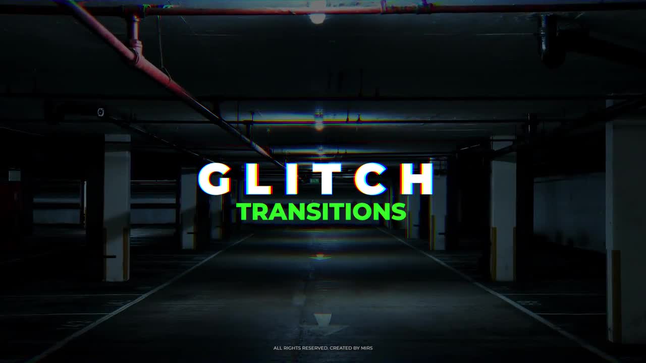 glitch transition davinci
