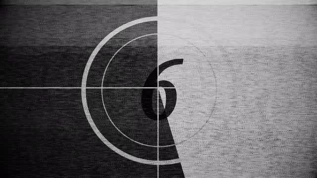 Damaged TV Countdown: Stock Motion Graphics