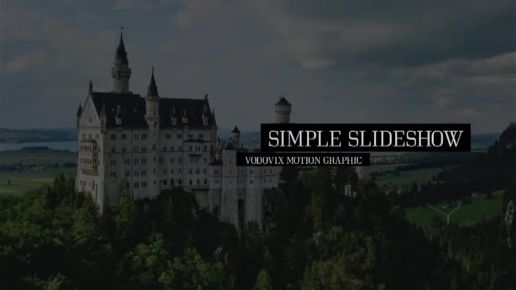 Simple Slide Show: After Effects Templates