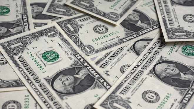 Dollar Notes Background - Stock Photos 