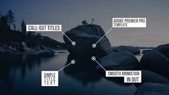 Call-Outs Titles: Premiere Pro Templates