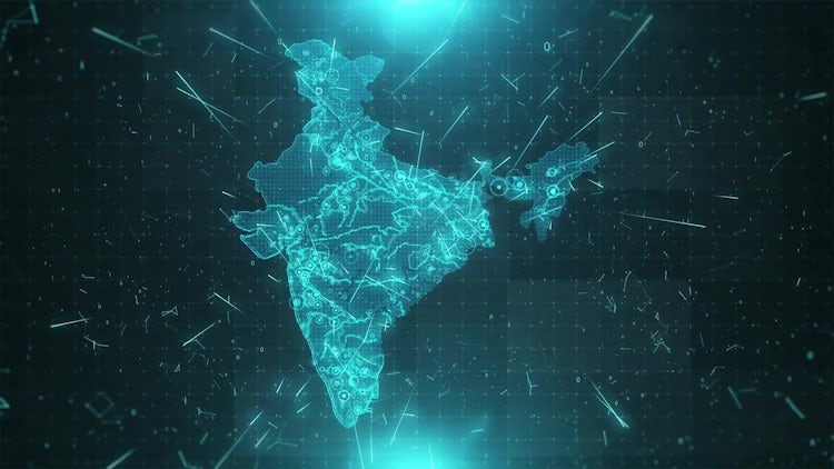 India Map Background - Stock Motion Graphics | Motion Array