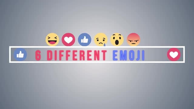 Facebook Reactions: Motion Graphics Templates