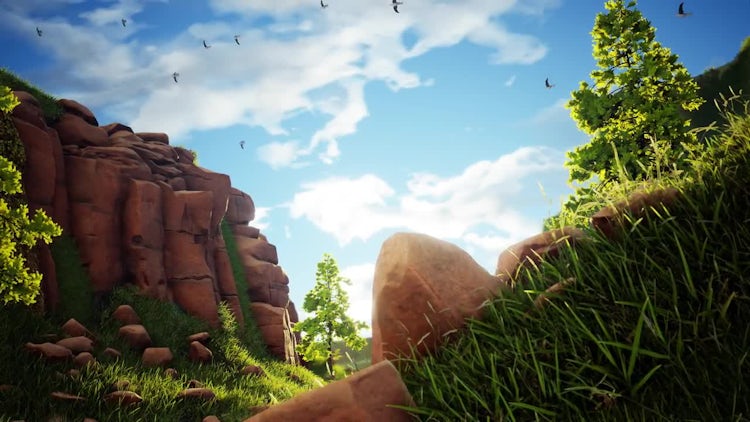 Beauty And The Nature 1: Stock Motion Graphics
