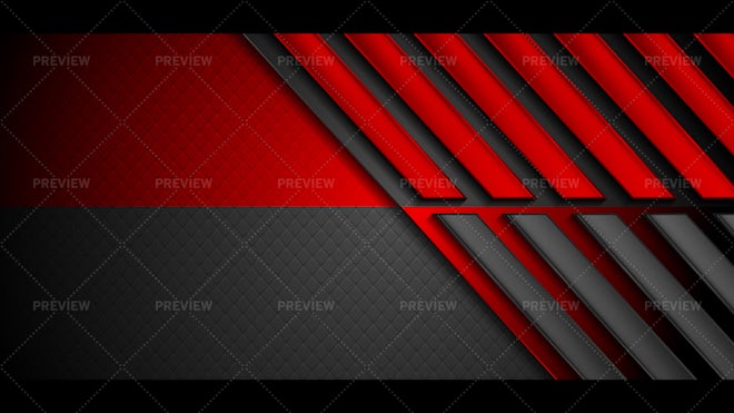 Futuristic Red Black Background Design Graphic by