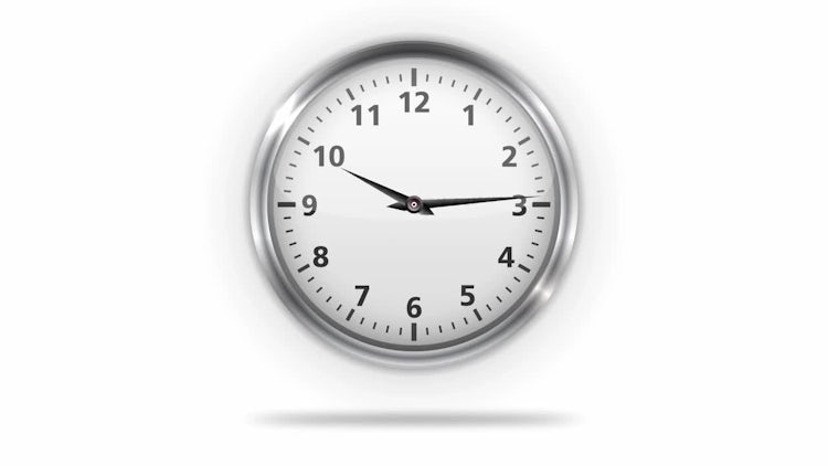 Animated Clock: Stock Motion Graphics