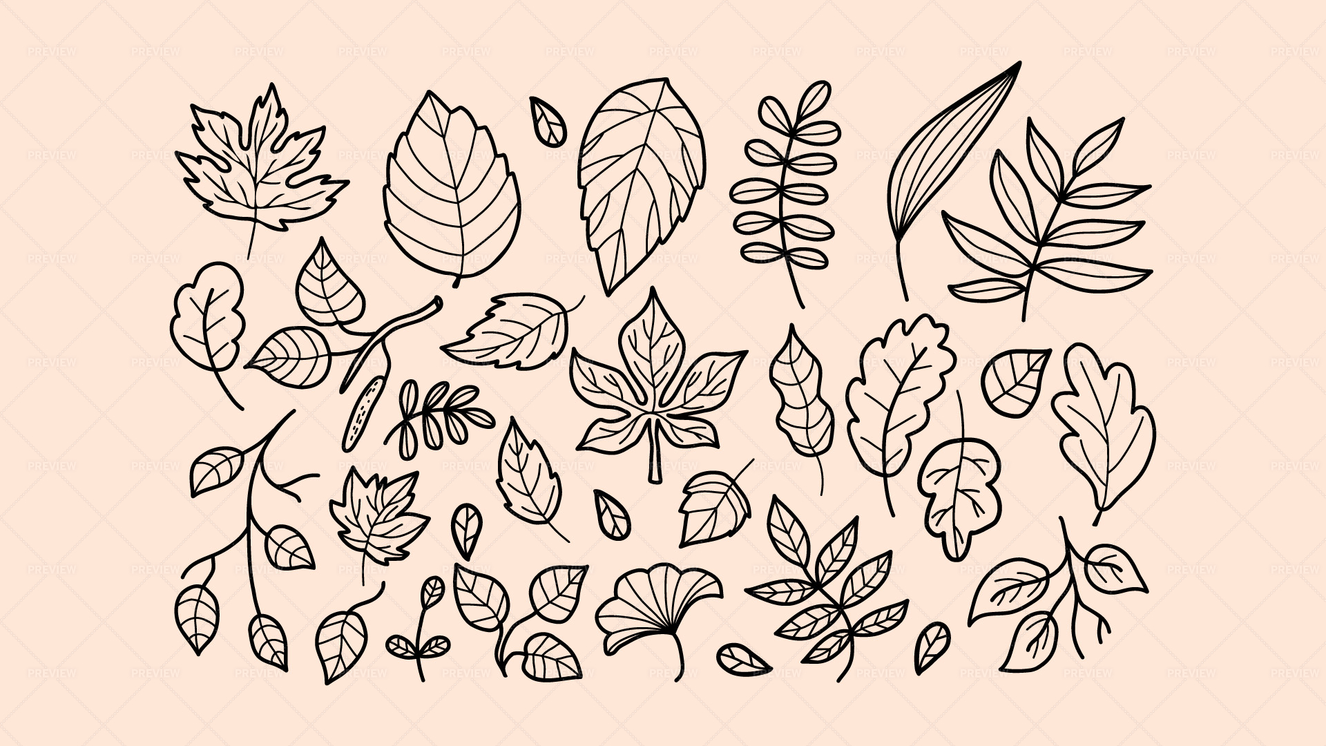 Fall Leaves Drawing Activity [Part 1]