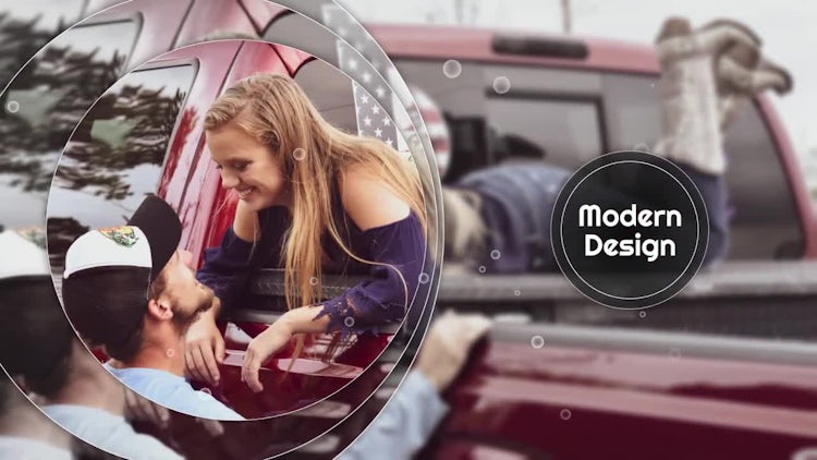 Circle Smooth - Memory Slideshow: Premiere Pro Templates