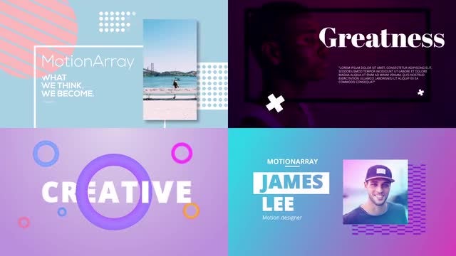 Creative Titles: After Effects Templates