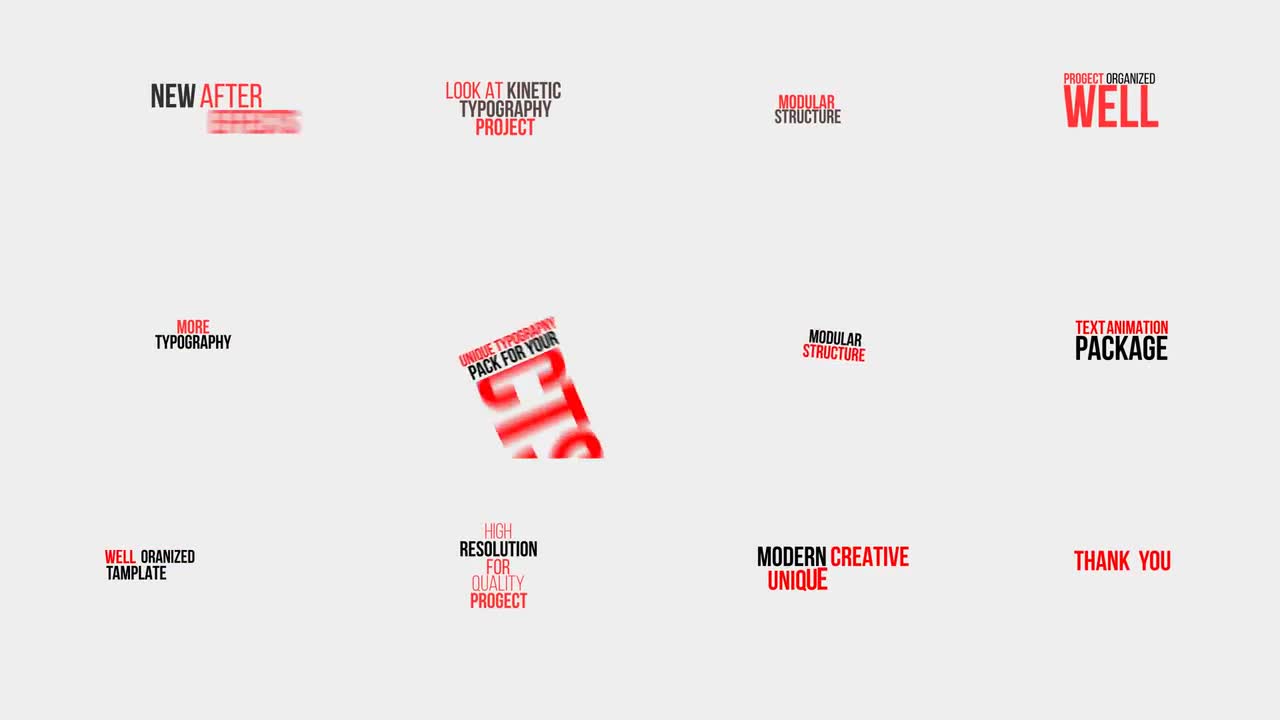 Typography Motion Graphics Templates Motion Array
