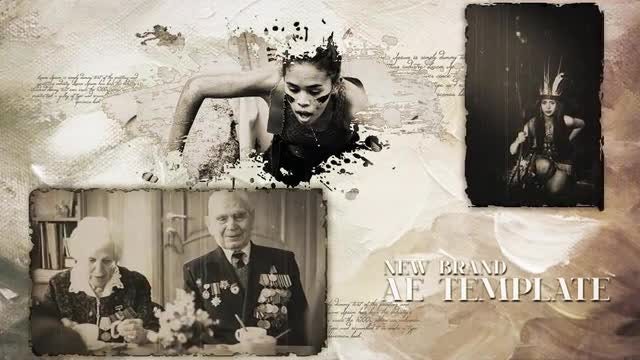 History Ink Slideshow: After Effects Templates