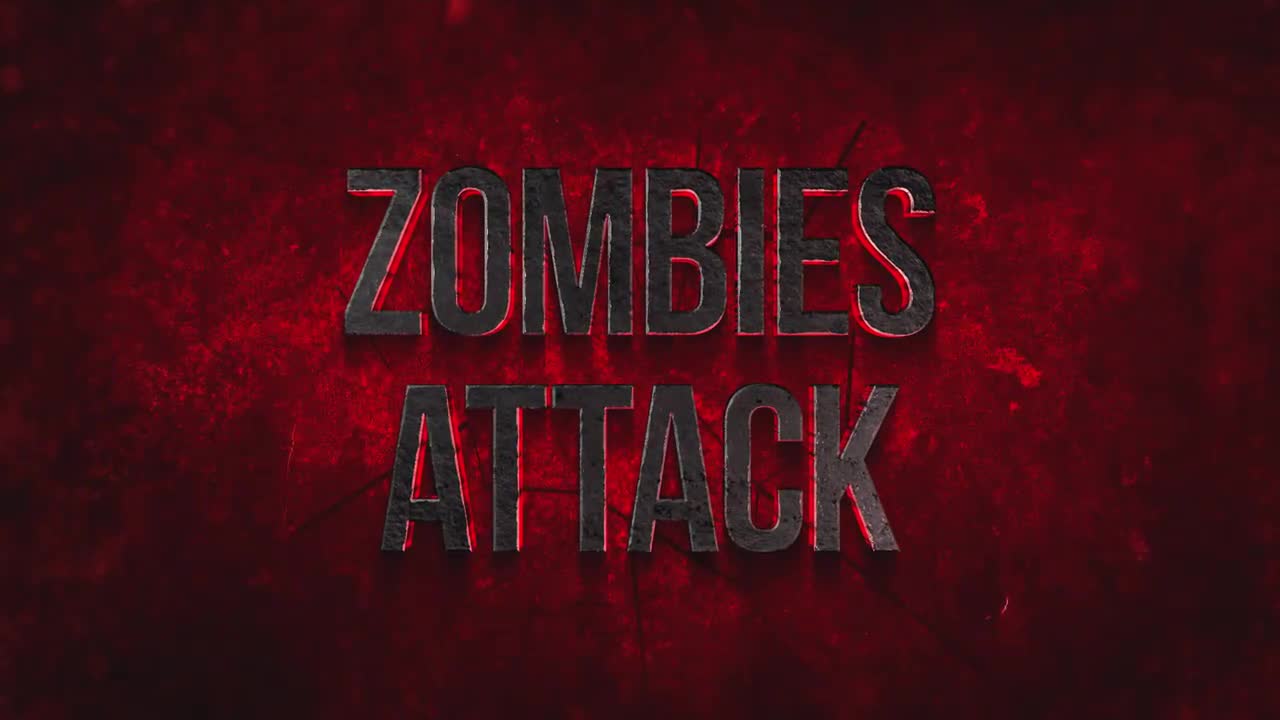Zombies Attack Action Trailer After Effects Templates Motion Array