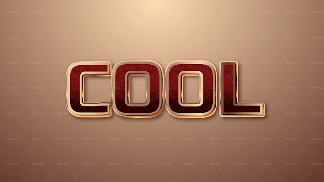 Golden Outline Text Effect - Graphics | Motion Array