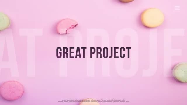 Minimal Slideshow: After Effects Templates