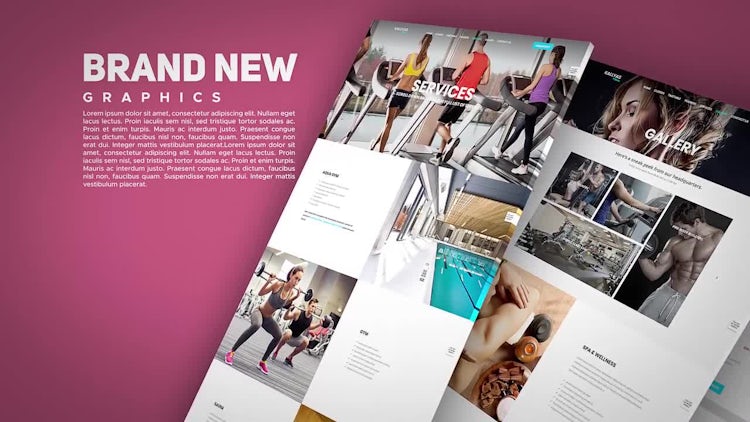 Website Promo: After Effects Templates