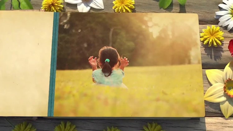 Vintage Photo Album - Four Seasons: After Effects Templates