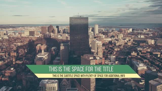 Retro Futuristic Simple Thirds: Premiere Pro Templates