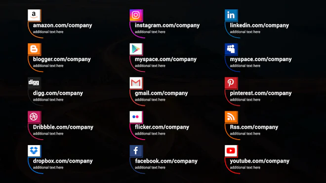 Social Media Promotion Title Designs