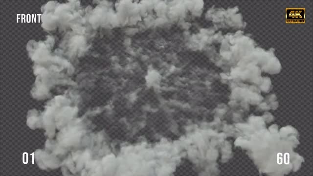 Smoke Shockwave Pack 04: Stock Motion Graphics
