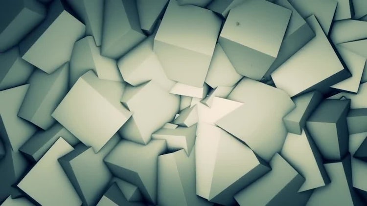 Abstract Cubes Vj Loop: Stock Motion Graphics