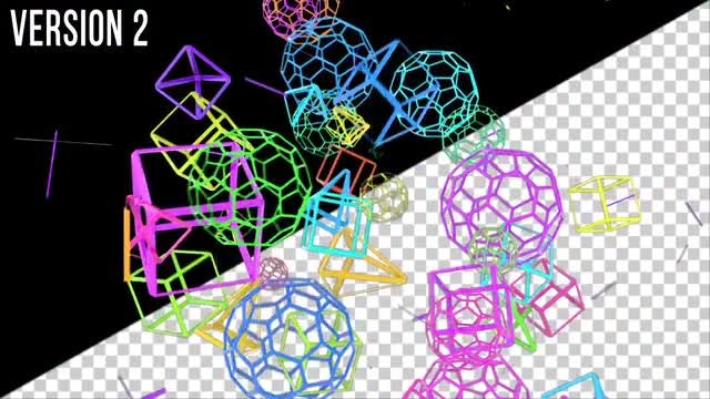 Geometric Crazy Motion Backgrounds: Stock Motion Graphics