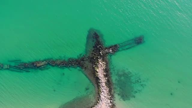 Teal Ocean: Stock Video